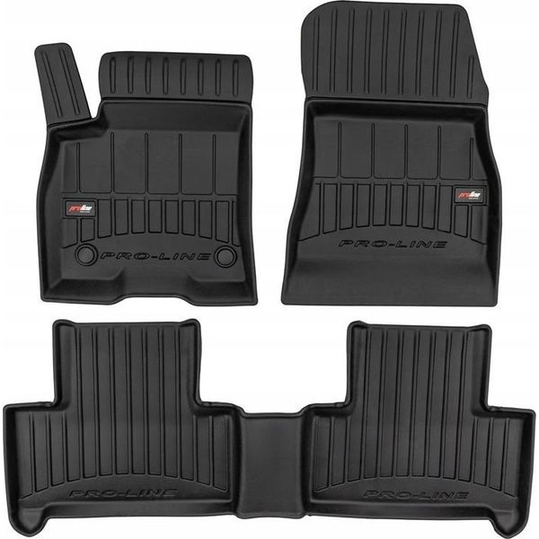 Tappetini In Gomma E Tappetini Mercedes-Benz Eqb X243 Dal 2021 - Canali 3D-image