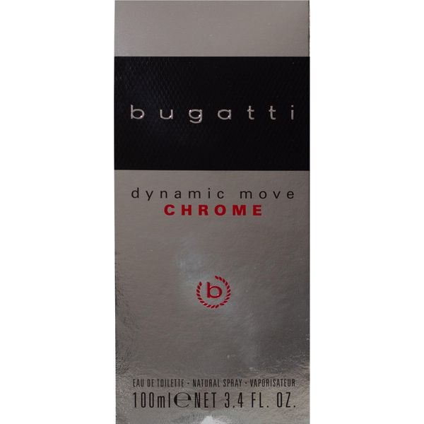 Bugatti Dynamic Move Chrome Eau De Toilette Per Uomo 100 Ml-image