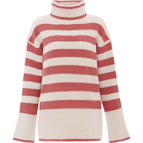 Maglione Da Donna Bionda - Bianco Lana Rosa Scuro, Xs/S-image