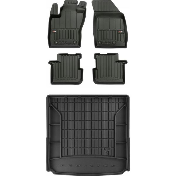 Set Di Tappetini In Gomma E Tappetini 3D Per Fiat Tipo Station Wagon Dal 2016-image