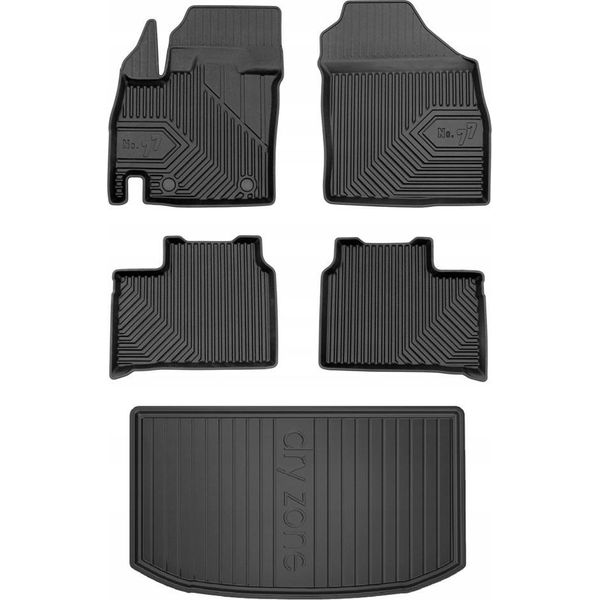 Set 77 Tappetini E Tappetini Suzuki Ignis 3 Dal 2016--image