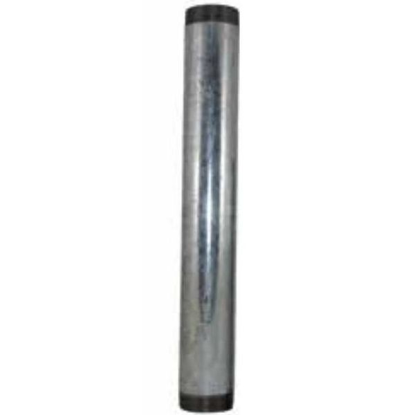 Agaflex Raccordo Zincato 3/4" DN20 Filettatura Doppia, Lunghezza 50 Cm 40340050"-image