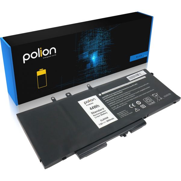 Batteria Originale Polion Per Laptop Dell Gjknx 5800Mah-image