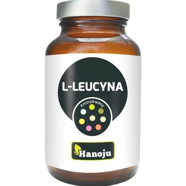 L-Leucina Aminoacido Hanoju 400 Mg, 90 Capsule - Integratore Alimentare-image