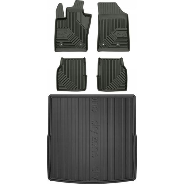Set 77 Tappetini E Tappetini Jeep Compass 2 Dal 2016--image