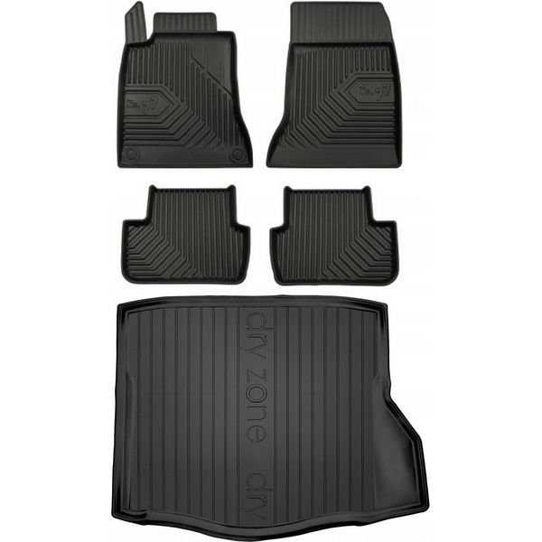 Set 77 Tappetini E Tappetini Mercedes Cla C117 Berlina 2013-2019-image