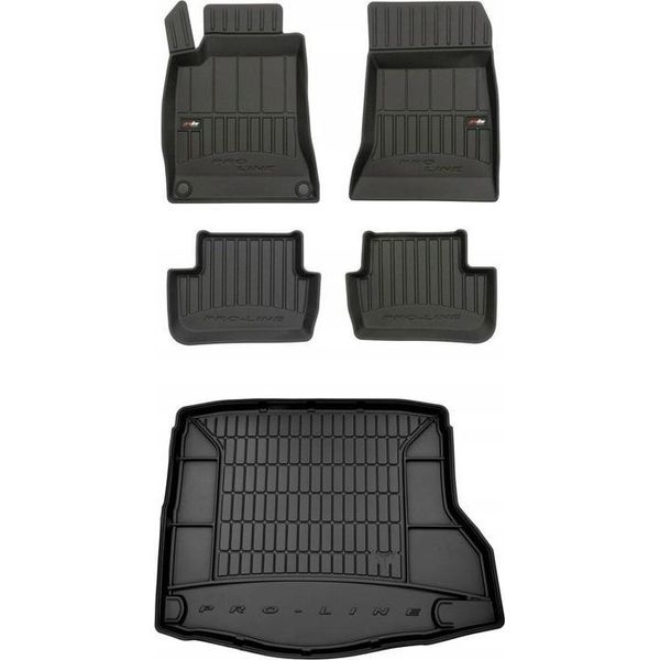Set Di Tappetini In Gomma 3D Mercedes Cla C117 Coupé 2013-2019-image