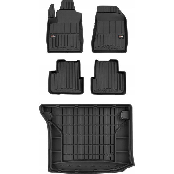 Tappetini 3D Set E Tappetino Per Bagagliaio Fiat Bravo 2 Hatchback 2007-2014 Zs-image