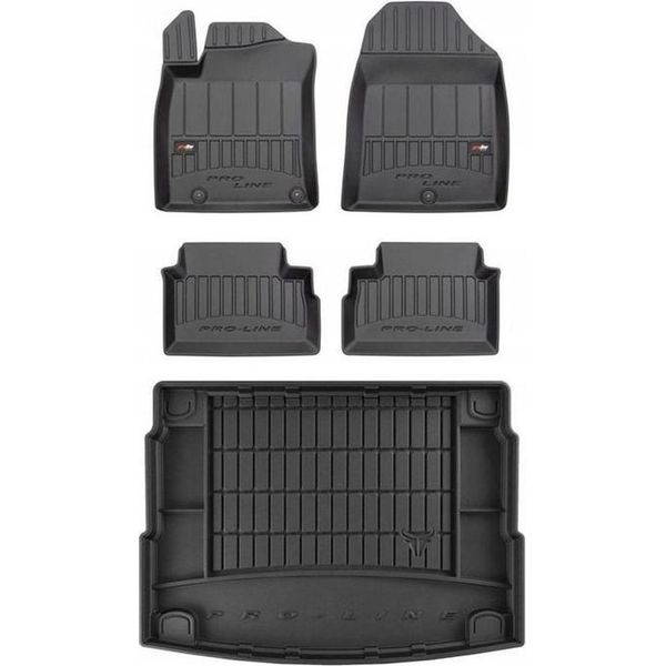 Set Di Tappetini In Gomma 3D Kia Ceed 3 Hb Dal 2018--image