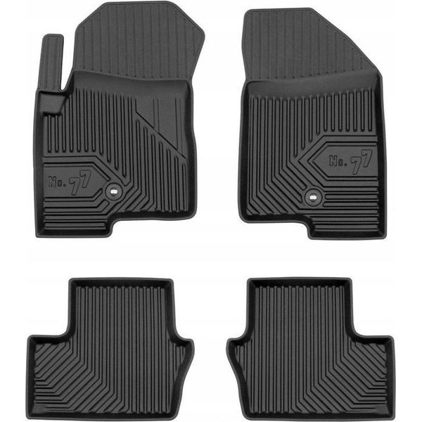 Jeep Compass 1 2006-2016 Tappetini In Gomma Trog 77-image