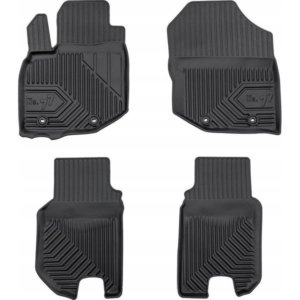 Honda Jazz 3 2007-2014 Tappetini In Gomma Trog 77-image