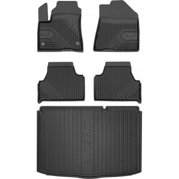 Set 77 Tappetini E Tappetini Kia E-Soul Dal 2019--image