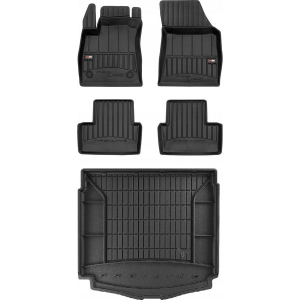 Set Di Tappetini In Gomma 3D Renault Megane 4 Station Wagon Dal 2016 - Zkz-image