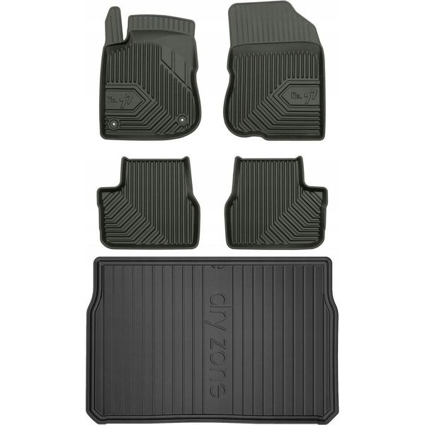 Set 77 Tappetini E Tappetini Peugeot 208 1 2012-2019-image