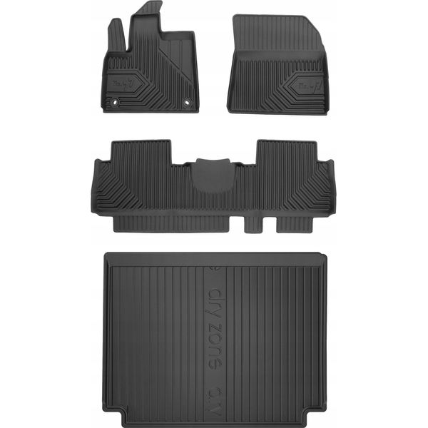 Set 77 Tappetini In Gomma E Tappetini Citroen Berlingo 3 Dal 2018- 1/3 2/3-image