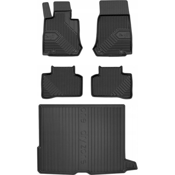 Set 77 Tappetini E Tappetino Mercedes-Benz Glc X253 2015-2022-image