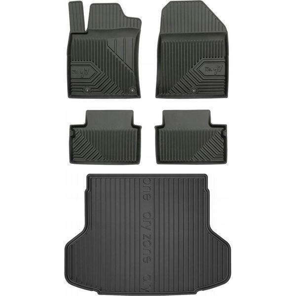 Set 77 Tappetini E Tappetino Hyundai I30 3 Station Wagon Dal 2017--image