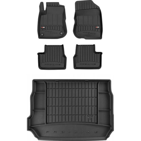 Set Di Tappetini In Gomma E Tappetini 3D Peugeot 2008 1-image