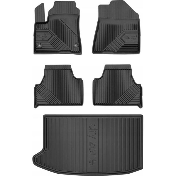 Set 77 Tappetini E Tappetini Kia E-Soul Dal 2019--image
