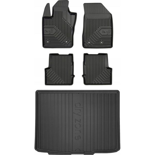 Set 77 Tappetini E Tappetini Jeep Renegade Dal 2014--image