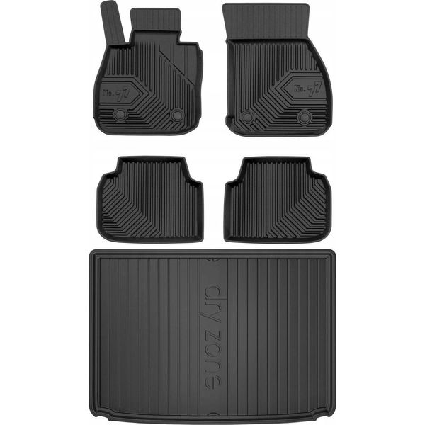 Set 77 Tappetini E Tappetini Mini Clubman 2 F54 Station Wagon Dal 2015--image