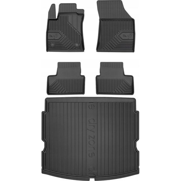 Set 77 Tappetini E Tappetini Renault Megane 4 Station Wagon Dal 2016-D-image