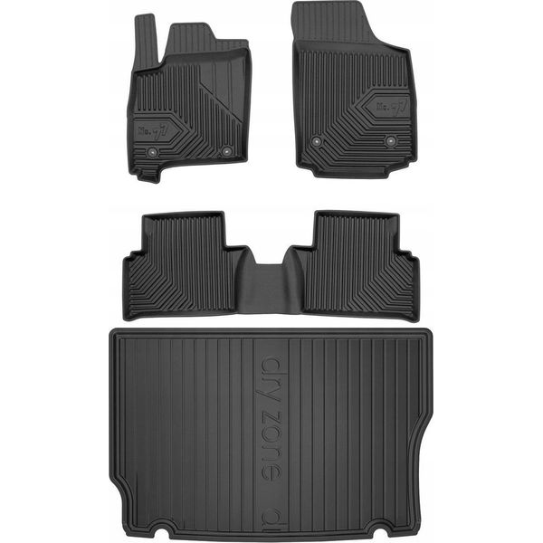 Set 77 Tappetini E Tappetini Opel Meriva A 2003-2010-image