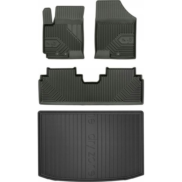 Set 77 Tappetini E Tappetini Hyundai Ix20 2010-2019-image