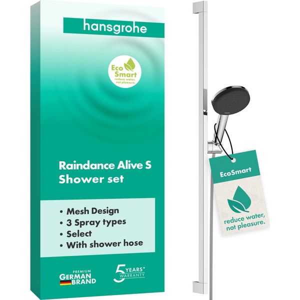 Hansgrohe Brauseset Raindance Alive Select S 125 3Jet Ecosmart Unica 900Mm Chrom-image