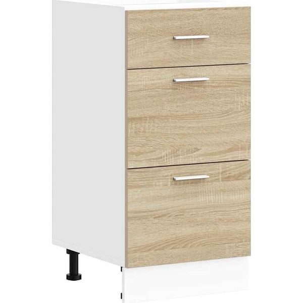 Syfax™ Armadio Inferiore “Lyon” Rovere Sonoma 40X46X81,5 Cm-image