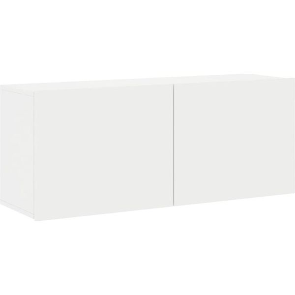 Syfax™ Mobile Tv A Parete Bianco 100X30X41 Cm-image