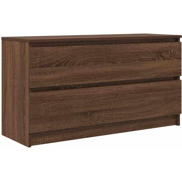 Syfax™ Mobile Tv Rovere Marrone 100X35X54 Cm In Legno Multistrato-image