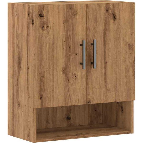 Syfax™ Armadietto A Muro Rovere Artigianale 60X31X70 Cm In Truciolato-image