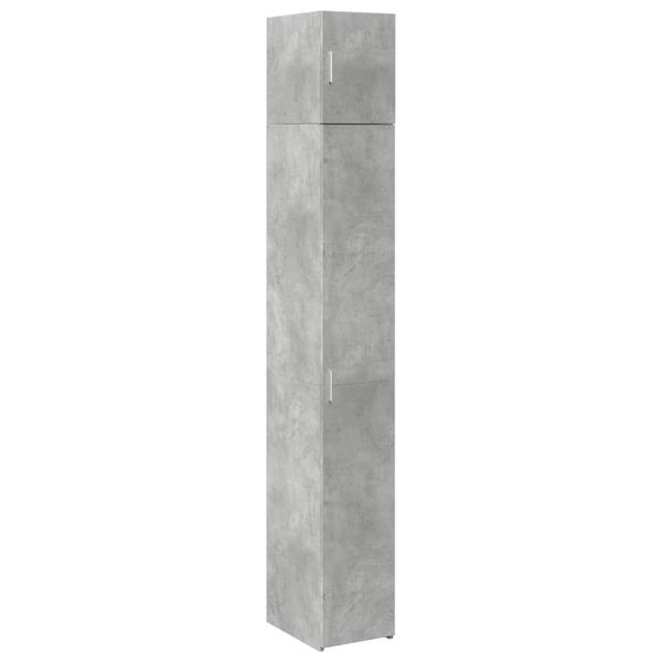 Syfax™ Mobile Sottile Grigio Cemento 30X42,5X225 Cm In Truciolato-image