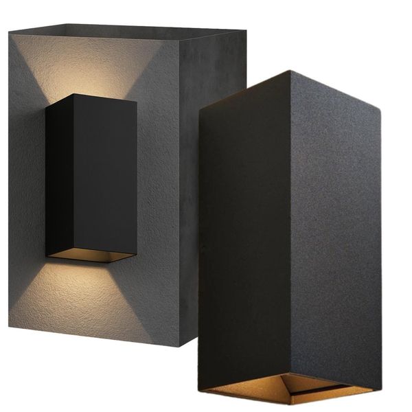 Lampada A Parete, Orientabile Verso L'alto/Il Basso, Per Esterni, Moderna, Conduttore Neutro, 6 W-image