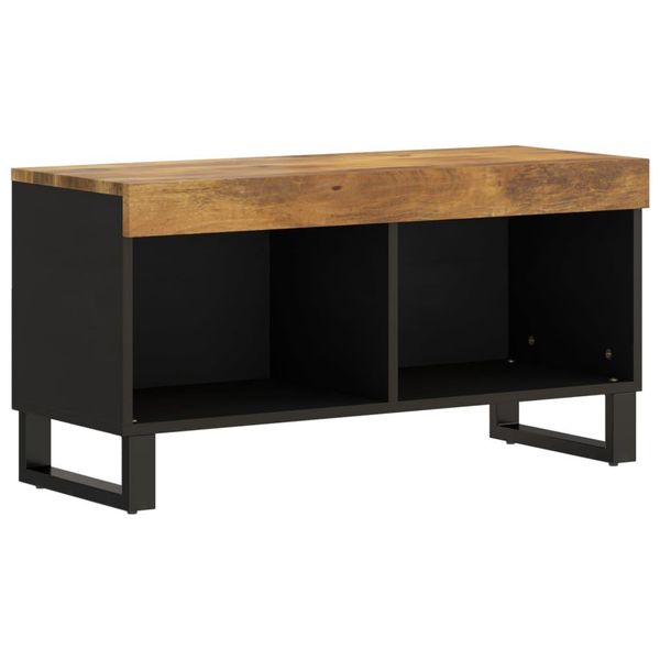 Syfax™ Mobile Porta Tv 85X33X43,5 Cm In Legno Massello Di Mango-image