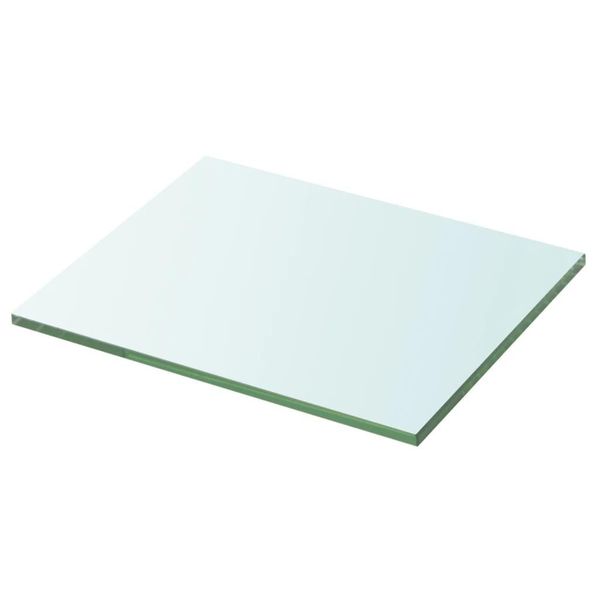 Syfax™ Mensole In Vetro Trasparente 2 Pz 20X20 Cm-image