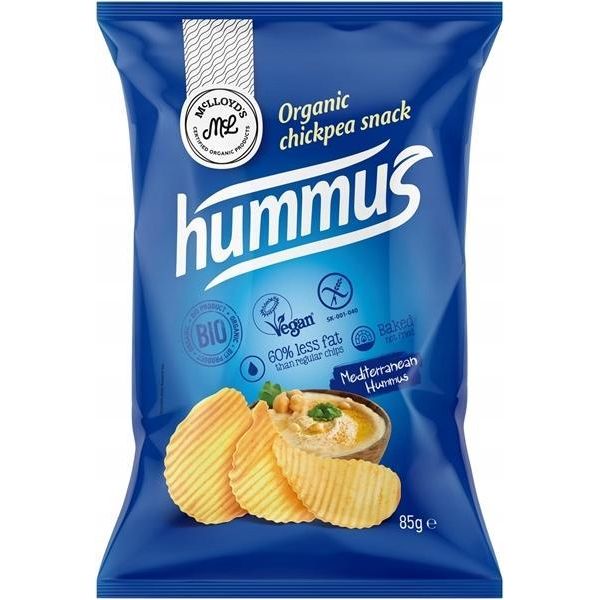 Mclloyd's Chips Di Gratchio Al Gusto Di Hummus Biologico 85 G-image