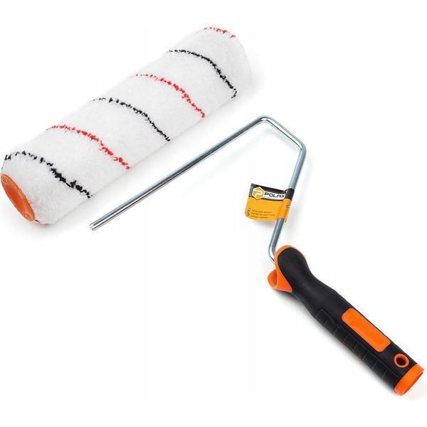Rullo Microfiber (Ricambio) 25 Cm + Manico Per Rullo 8X250 Mm-image