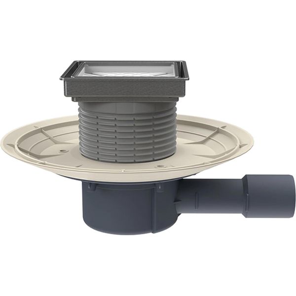 Hutterer & Lechner Hl510Prblue-3020 Scarico A Pavimento DN40/50 Orizzontale Con Sifone-image