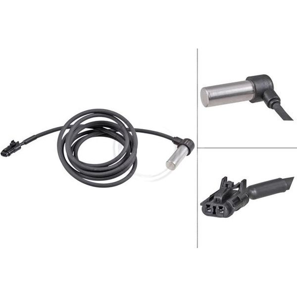 Sensore Velocità Ruota Sensore Passivo 2.200 Mm Cavo A.B.S. Per Fuso Mitsubishi-image