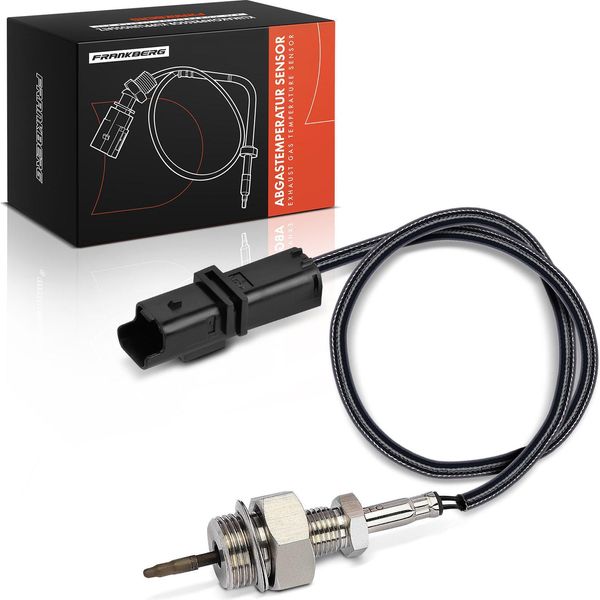 Frankberg 1X Sensore Temperatura Gas Di Scarico Per Renault Megane Ii Laguna Ii Kangoo-image