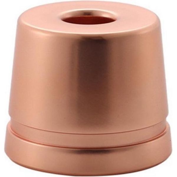 Inf Elegante Supporto Per Rasoio Di Sicurezza In Lega Di Alluminio - Porta Rasoio Moderno Oro Rosa-image