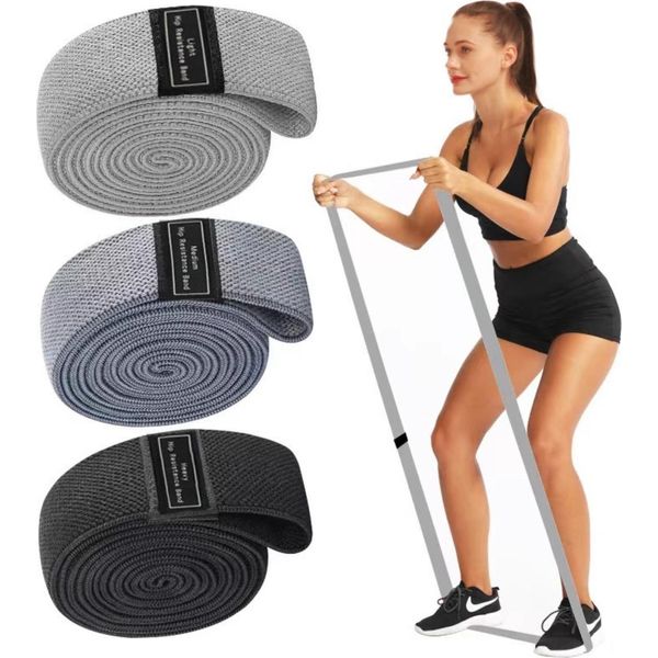 Inf Fasce Di Resistenza Yoga: Set Di Fasce Elastiche Per Allenamento Glutei-image