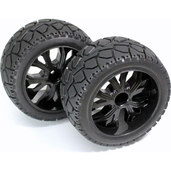 Pneumatici Absima Buggy / Truggy Onroad Completi Neri 1:10 (2 Pezzi)-image