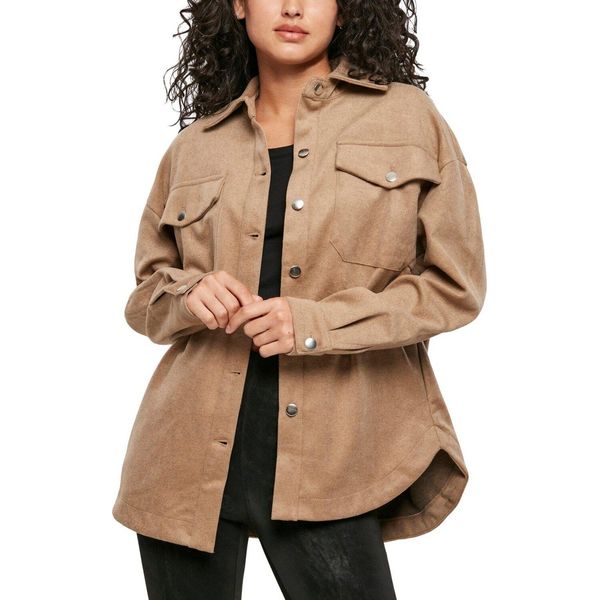 Urban Classics Donna - Camicia Classica Oversize Jacke - Xl-image