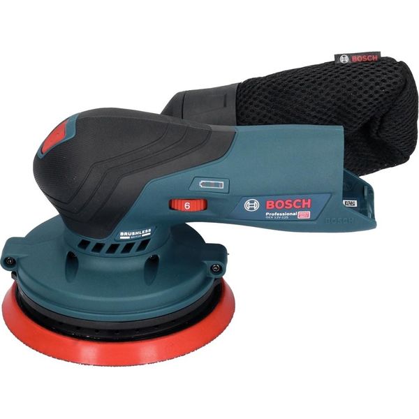 Bosch Gex 12V-125 Levigatrice Rotorbitale Professionale A Batteria-image