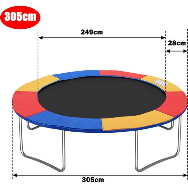 Bordo Karpal Copertura Trampolino Bordo 305Cm Kinetic Copertura Molla Trampolino-image