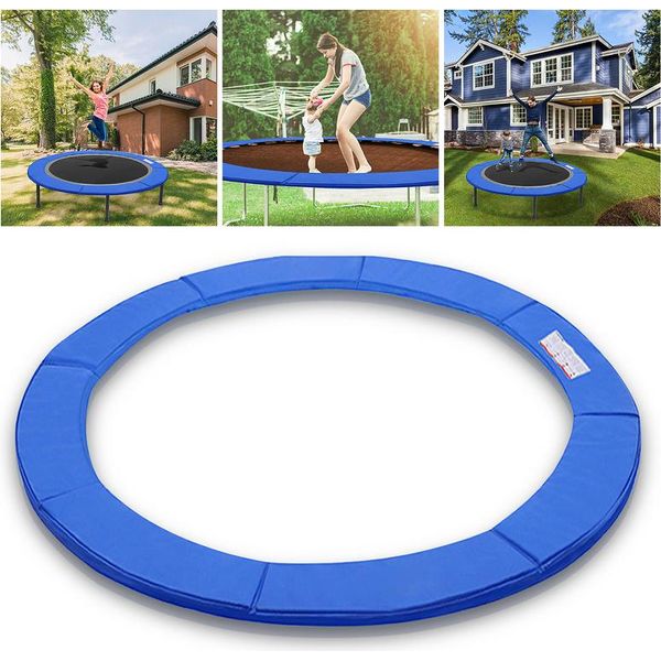 Wolketon Copertura Bordi 244Cm Blu Copertura Molla Trampolino Resistente-image