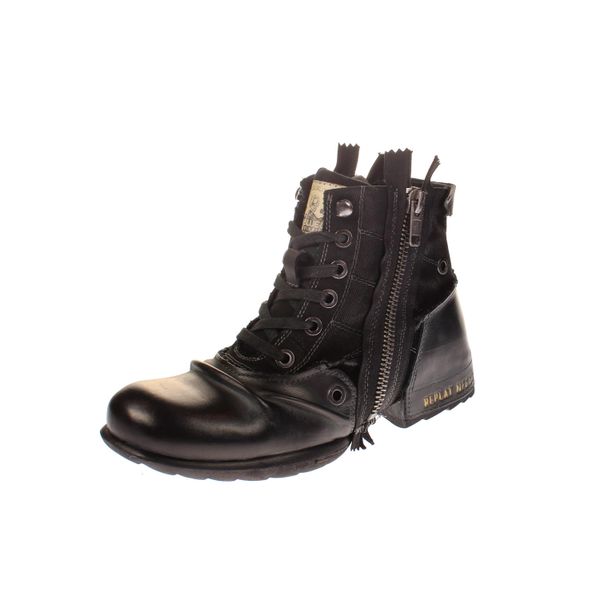 Replay RU01-0003L Clutch - Scarpe Da Uomo Stivali / Stivali - 003-Nero, Dimensione:40 Eu-image